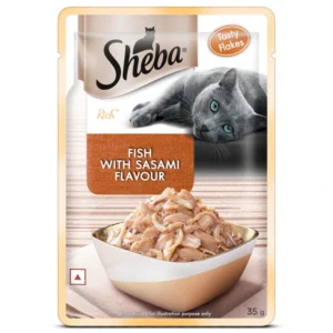 Sheba Fish with Sasami Premium Cat Wet Food