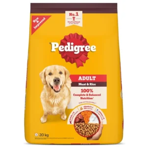 Pedigree Adult Meat & Rice Dry Food